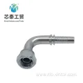 SAE 100R1 Wire Braid Hydraulic Hose Fitting